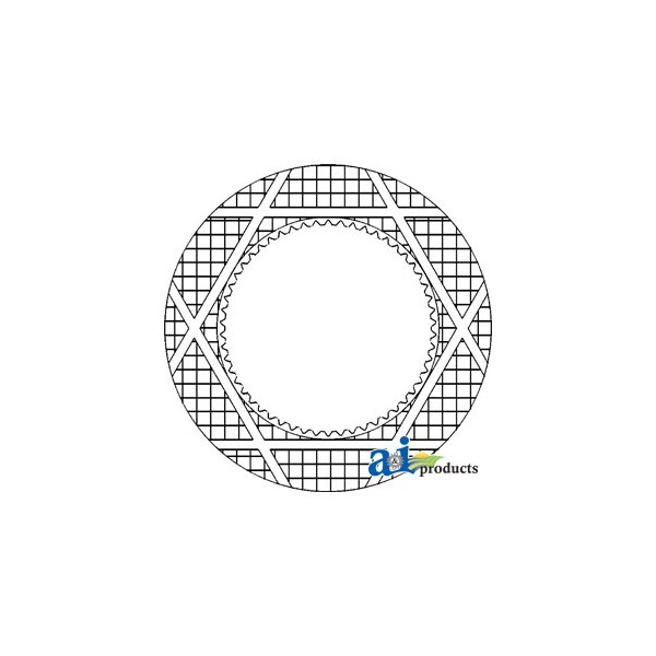 Disc, 4th Planetary Brake/Cluch Pack 6" x6" x0.2"
